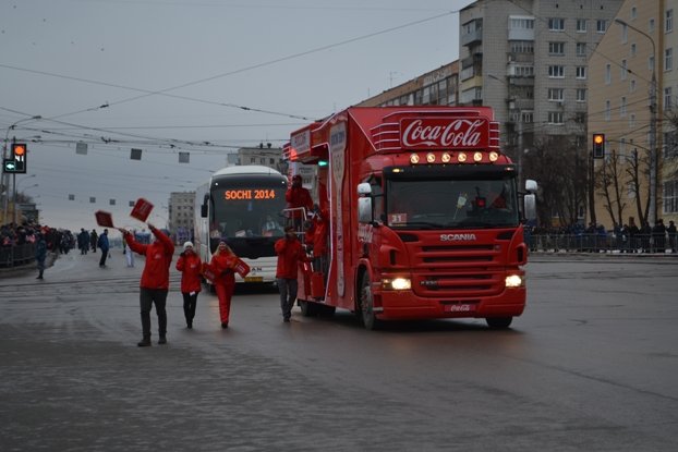 В Ульяновске прошла Эстафета Олимпийского огня «Сочи-2014», фото-4