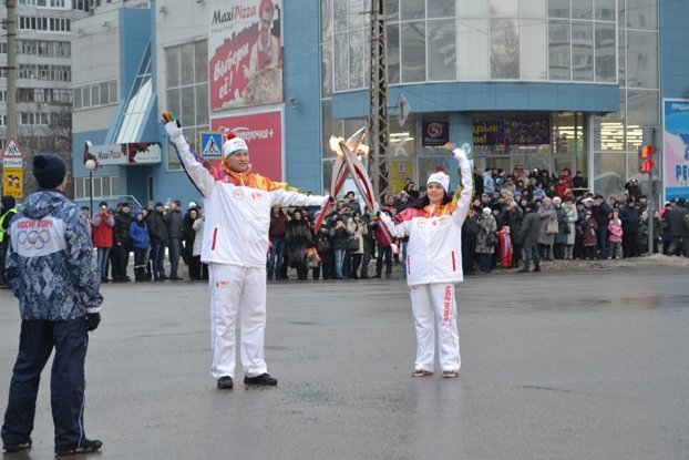 В Ульяновске прошла Эстафета Олимпийского огня «Сочи-2014», фото-16
