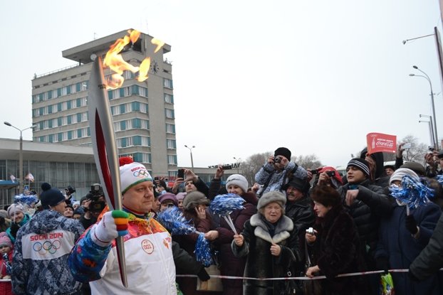 В Ульяновске прошла Эстафета Олимпийского огня «Сочи-2014», фото-2