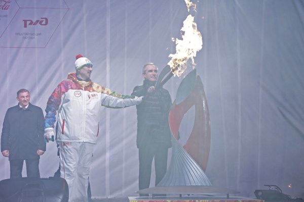 В Ульяновске прошла Эстафета Олимпийского огня «Сочи-2014», фото-42