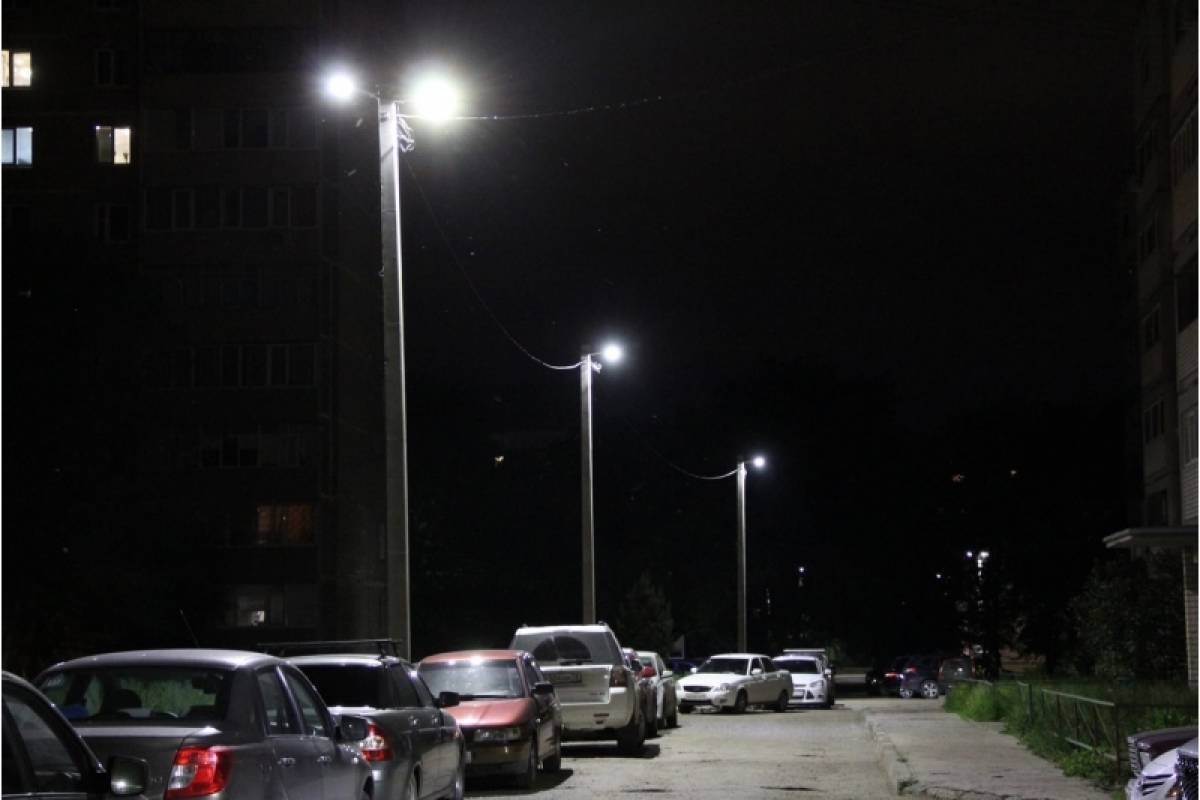 Уличное освещение было установлено в населенных пунктах Ульяновской области , фото-1