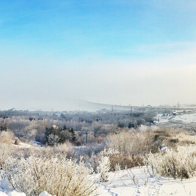 Снежная красота родного города (фото) - фото 1