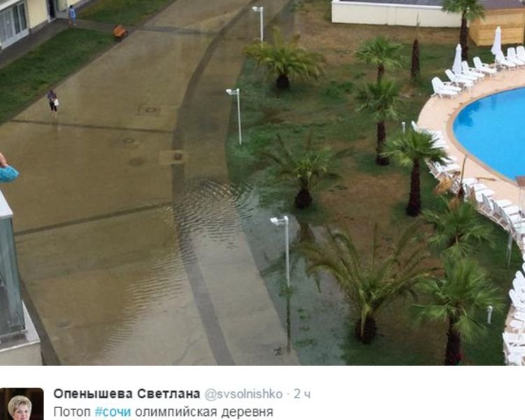 В затопленном Сочи оказалась ульяновская чиновница (фото) - фото 1