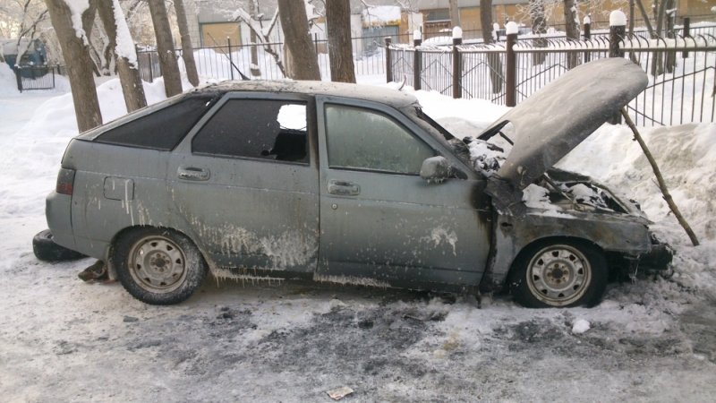 В Ульяновске снова горят автомобили. ФОТО, фото-1