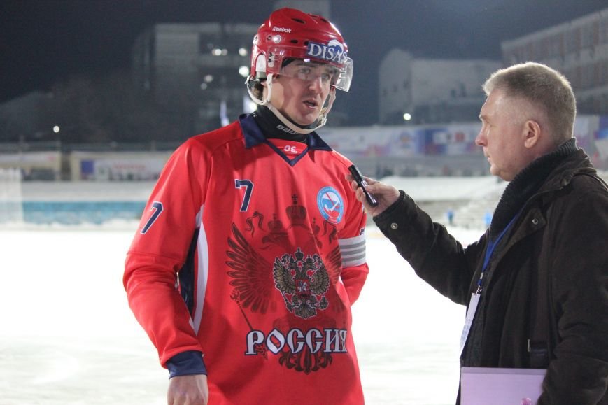 Сборная России по хоккею с мячом одержала первую победу, фото-16