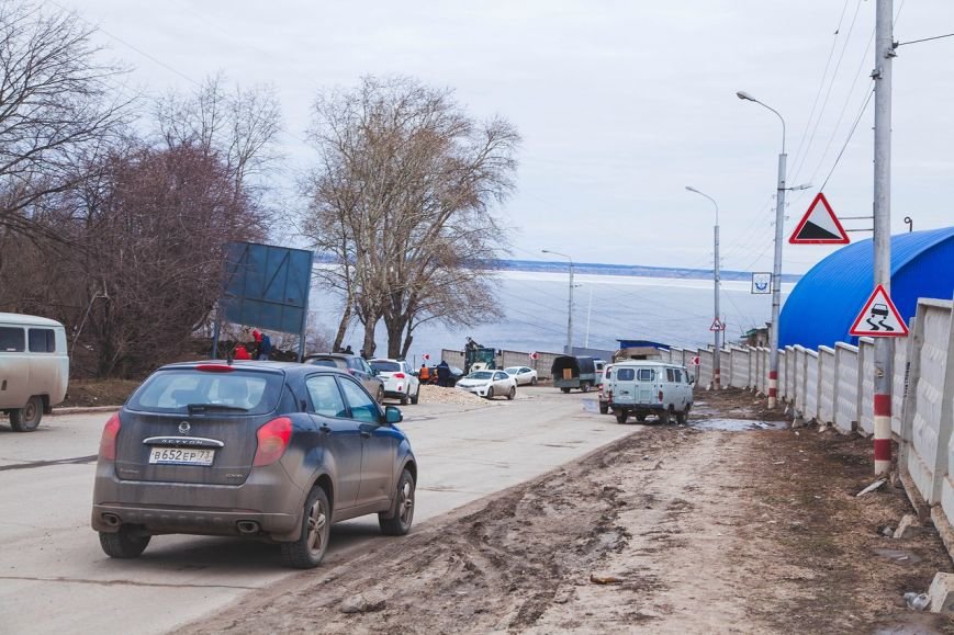 Оползень в Ульяновске продолжает движение. ФОТО, фото-9