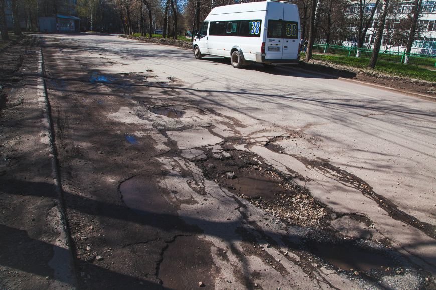 Ульяновские дороги: ямы на Варейкиса. ФОТО, фото-15