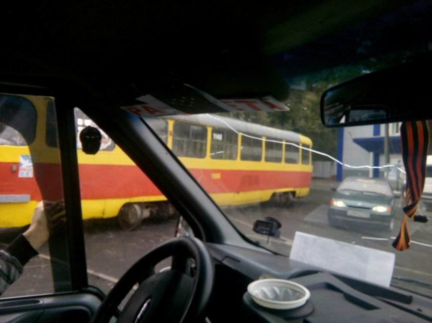 В Ульяновске трамвай сошел с рельсов. ФОТО, фото-1