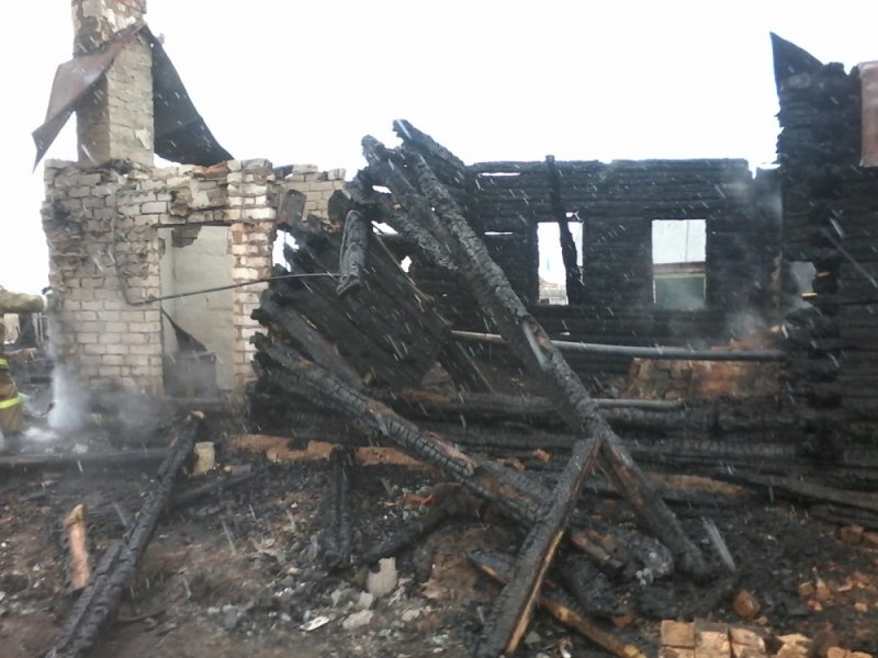 В Ульяновской области старушка сгорела вместе со своим домом. ФОТО, фото-4