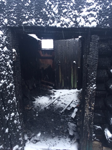 В Ишеевке сгорели баня и гараж. ФОТО, фото-2