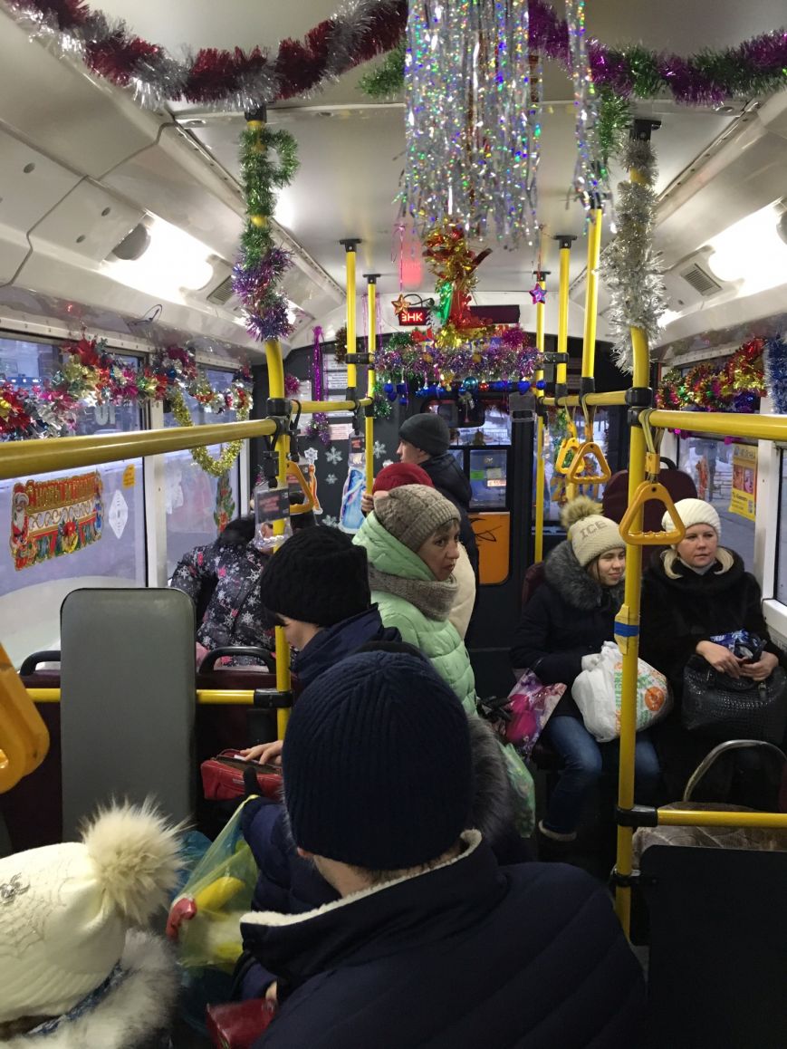 Новогодние троллейбусы появились в Заволжье, фото-2