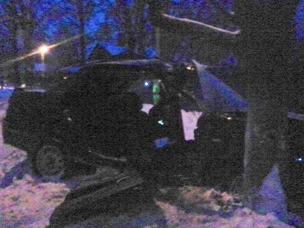 В Ульяновске пьяный водитель такси врезался в дерево. ФОТО, фото-2