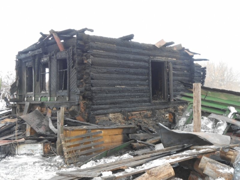 Ночью под Ульяновском полностью сгорел дом. ФОТО, фото-3