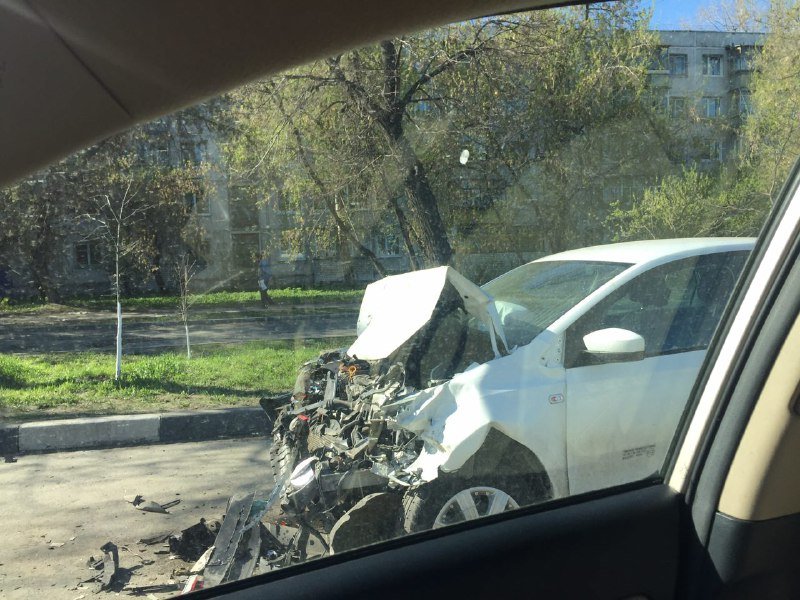 Причиной пробки в Ульяновске стали две аварии. ФОТО, фото-1