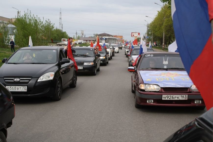 810 автомобилей проехались по Ульяновску в честь Дня Победы. ФОТО, фото-6